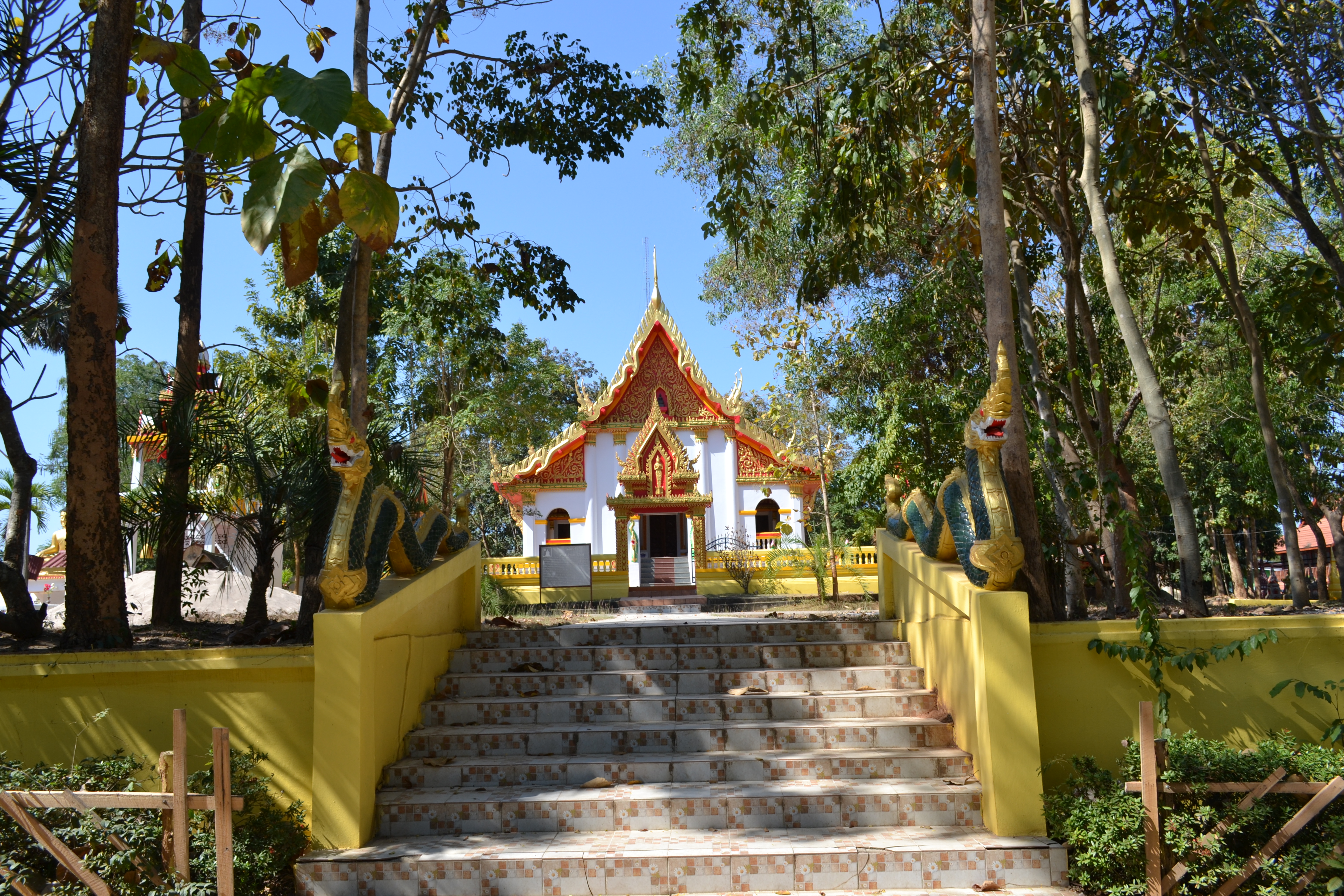 Tempelanlage in Chiang Khan